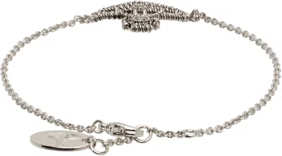 Vivienne Westwood Coretta Bracelet In Metallic