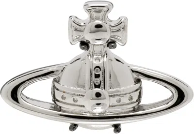Vivienne Westwood Suzon Stud Single Earring In Silver