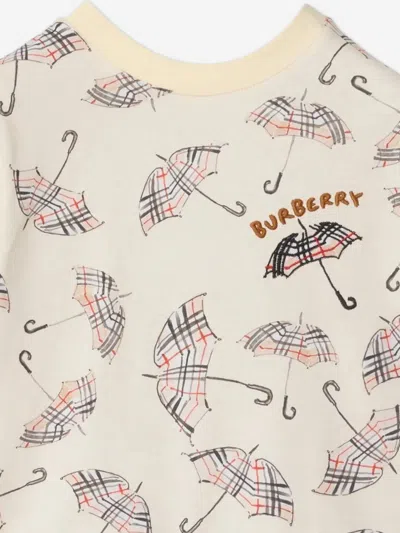 Burberry Baby Boys Mini Cedar Umbrella T-shirt In Multi