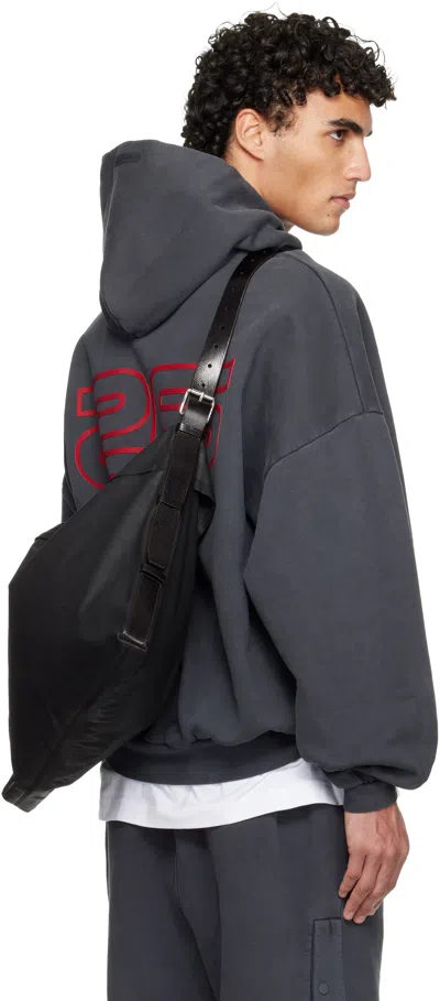 Essentials Gray Holiday Heavy Fleece 90s Hoodie In Blue