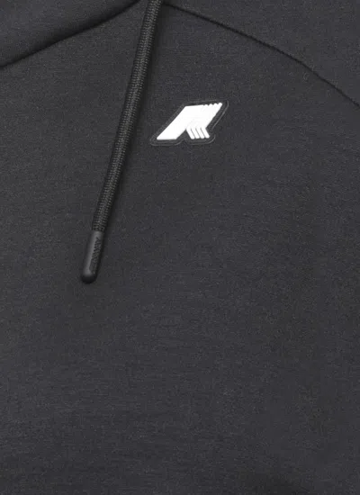 K-way Woman Sweatshirt Black Size Xl Cotton