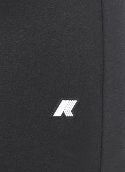 K-way Trousers In Black