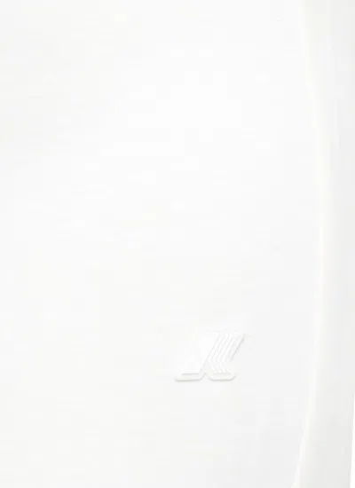 K-way Trousers In White