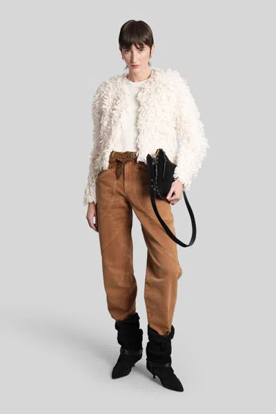 Isabel Marant Fedra Casual Jacket In Neutral
