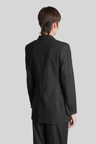 Isabel Marant Jevima Blazer In Grey Wool In Gray