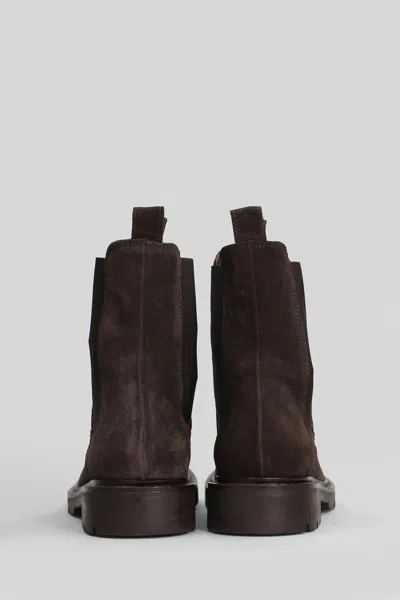 Carmens New Brit Pull-tab Chelsea Boots In Brown