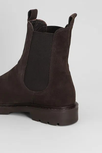 Carmens New Brit Pull-tab Chelsea Boots In Brown