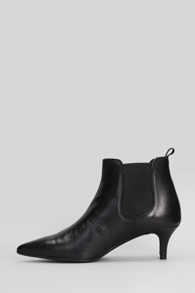 Carmens Deva Beat High Heels Ankle Boots In Black