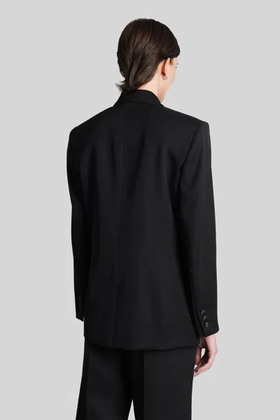 Isabel Marant Lilya Blazer In Black Wool In Black