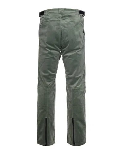 Rh+ Pantalone Velvet Ivy Green In Green
