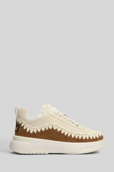 Mou Eskimo Jogger Sneakers In White