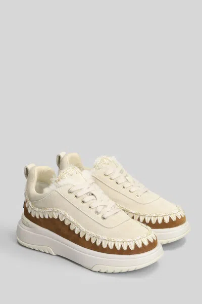 Mou Eskimo Jogger Sneakers In White
