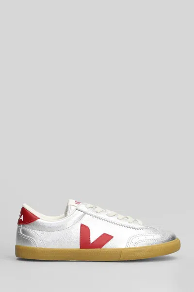 Veja Volley Sneakers In Silver