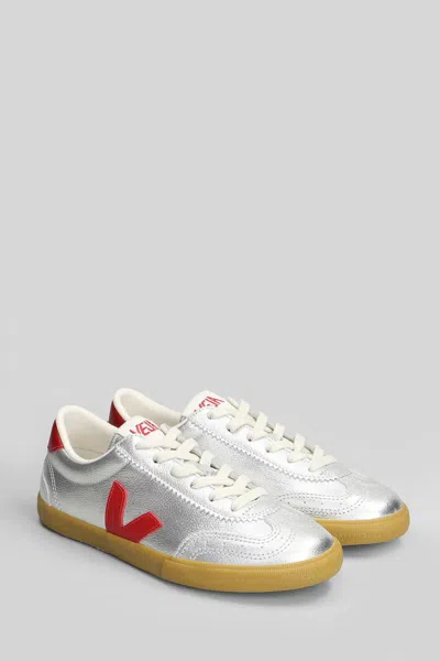 Veja Volley Sneakers In Silver