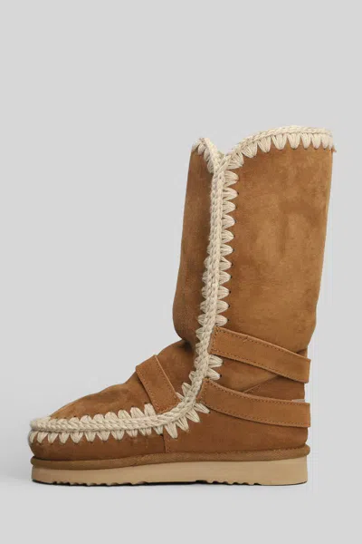 Mou Eskimo 40 Low Heels Boots In Multi