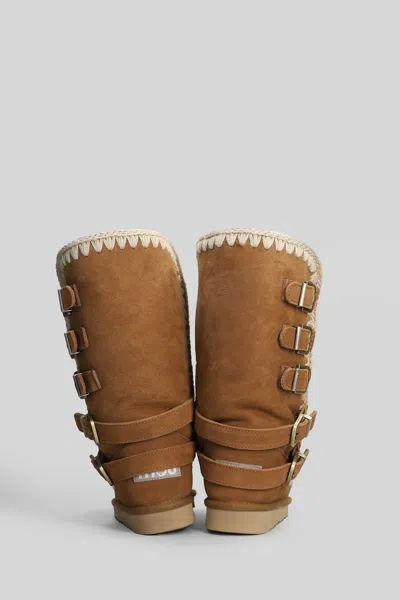 Mou Eskimo 40 Low Heels Boots In Multi