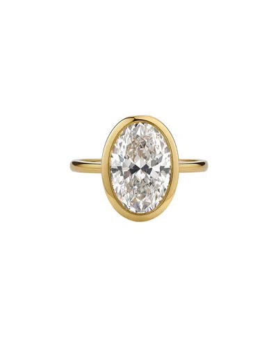 Prince Diamond & Jewelry 14k 5.08 Ct. Tw. Lab-grown Diamond Lab-grown  Solitaire Ring