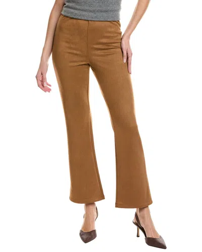 Ellen Tracy Semi-flare Pant In Brown