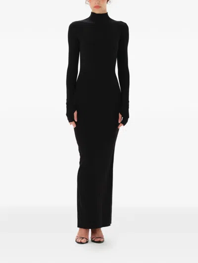 Manurí Marianne 2.6 Open-back Dress In Black