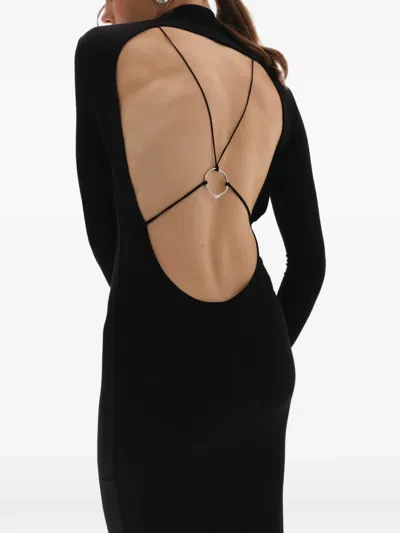 Manurí Marianne 2.6 Open-back Dress In Black