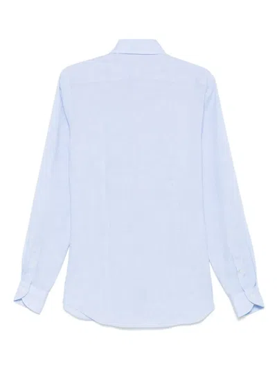 Glanshirt Linen Shirt In Blue