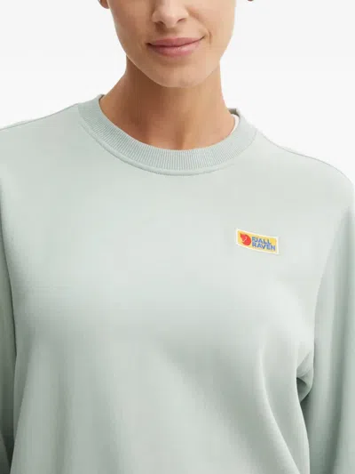 Fjall Raven Vardag Logo-patch Sweatshirt In Gray