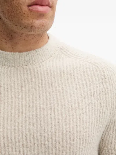 Marc O'polo Ribbed-knit Sweater In Animal Print