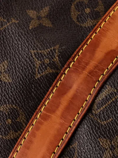 Pre-owned Louis Vuitton Keepall Bag Monogram Canvas 45 Satchel In Brown