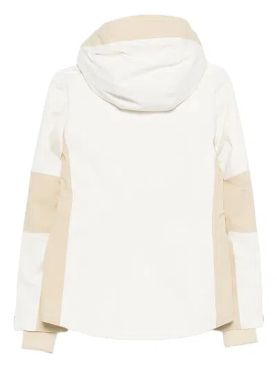 The North Face Lenado Ski Jacket Dryvent Insulated Hooded In White