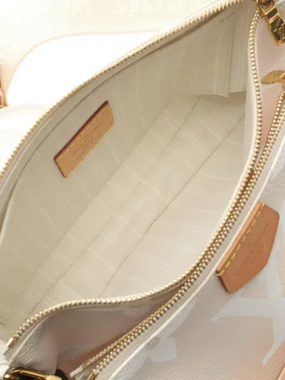 Pre-owned Louis Vuitton 2021 Monogram Giant By The Pool Multi Pochette Accessoires Crossbody Bag In Pink