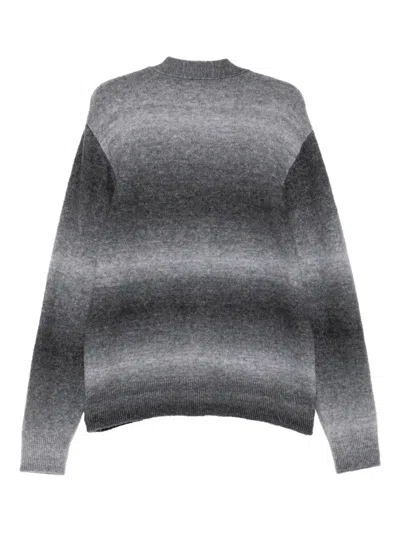 Officine Generale Matheo Gradient Cardigan In Gray
