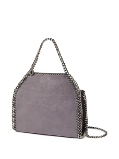 Stella Mccartney Falabella Fold-over Tote Bag In Gray