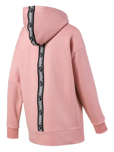 Puma Classics Tape T7 Zip-up Hoodie In Pink