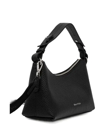 Marc O'polo Medium Adjustable-strap Tote Bag In Black