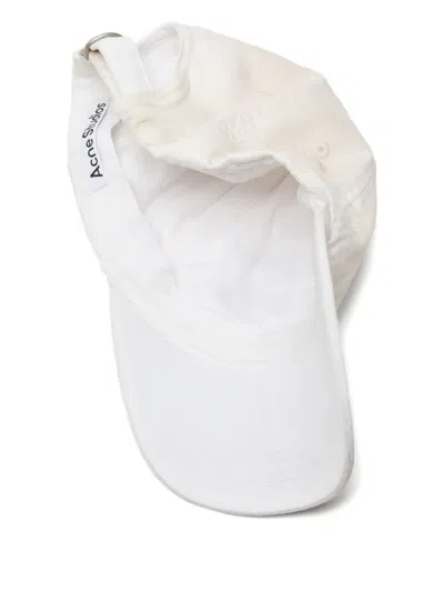 Acne Studios 1996-embroidered Baseball Cap In Yellow