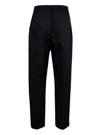 Herno Pleated Trousers In Black