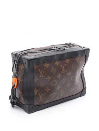 Pre-owned Louis Vuitton 2018 Monogram Solar Ray Soft Trunk Shoulder Bag In Brown