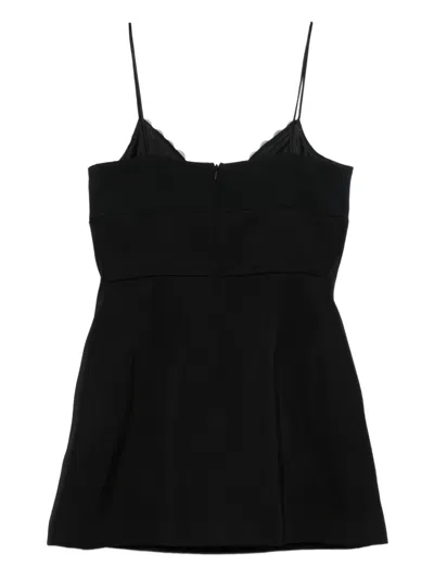 David Koma Embellished Mini Dress In Black