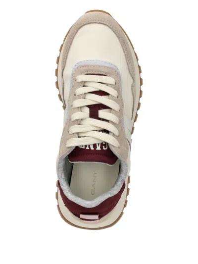 Gant Panelled Lace-up Sneakers In Multi
