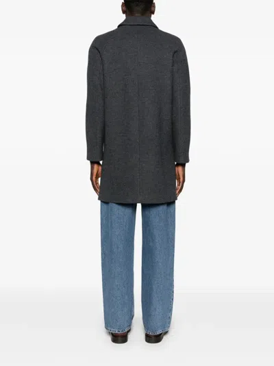 Marc O'polo Button Pocket Coat In Gray