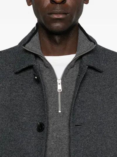 Marc O'polo Button Pocket Coat In Gray