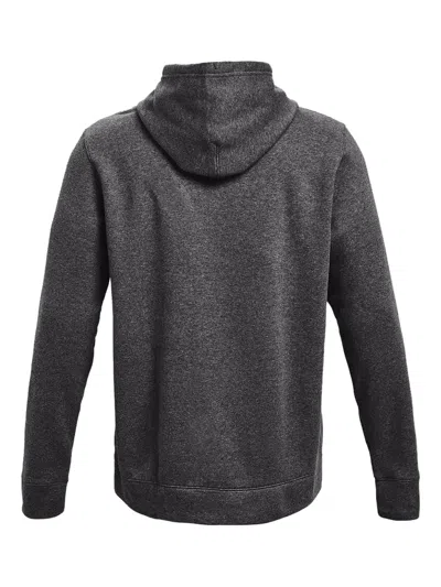 Under Armour Hustle Fleece Hoodie In Gray