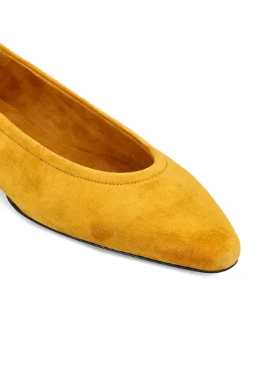 Loro Piana Primula Suede Ballet Flats In Animal Print