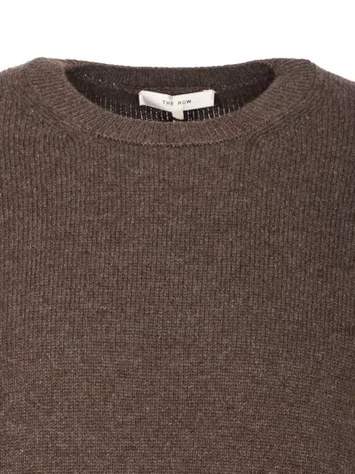 The Row Crew-neck Long-sleeves Sweater In Multi