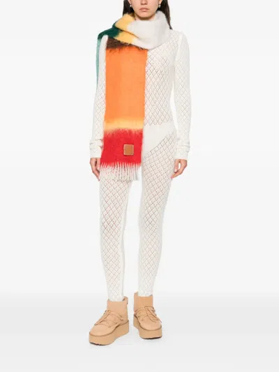 Laneus Long-sleeve Knitted Jumpsuit In Neutral