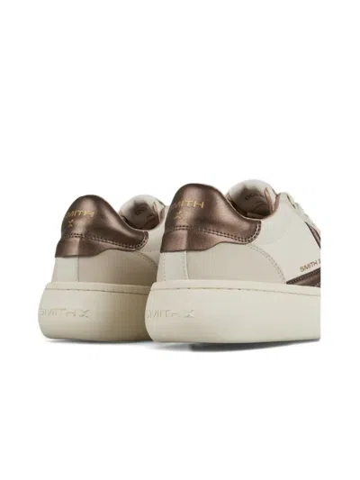 Alexander Smith 30mm Ocean Logo Detail Sneakers In Neutral