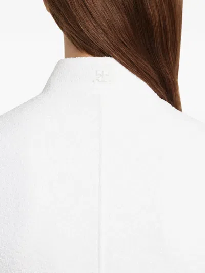 Courrèges Buckle Jacket In White