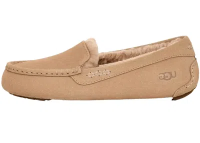 Ugg Ansley Suede Slippers In Neutral