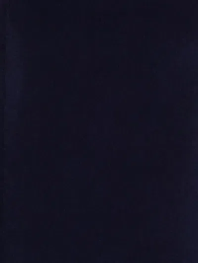 Begg X Co Plain Fringed Scarf In Blue