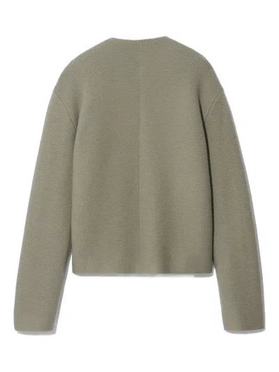 Rier Tyrolean Button-up Cardigan In Green